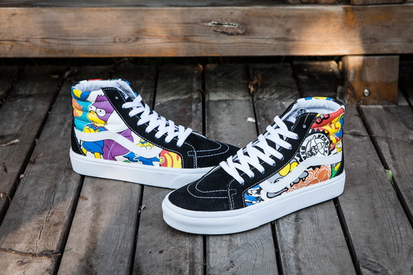 Vans High Top Shoes Women--217